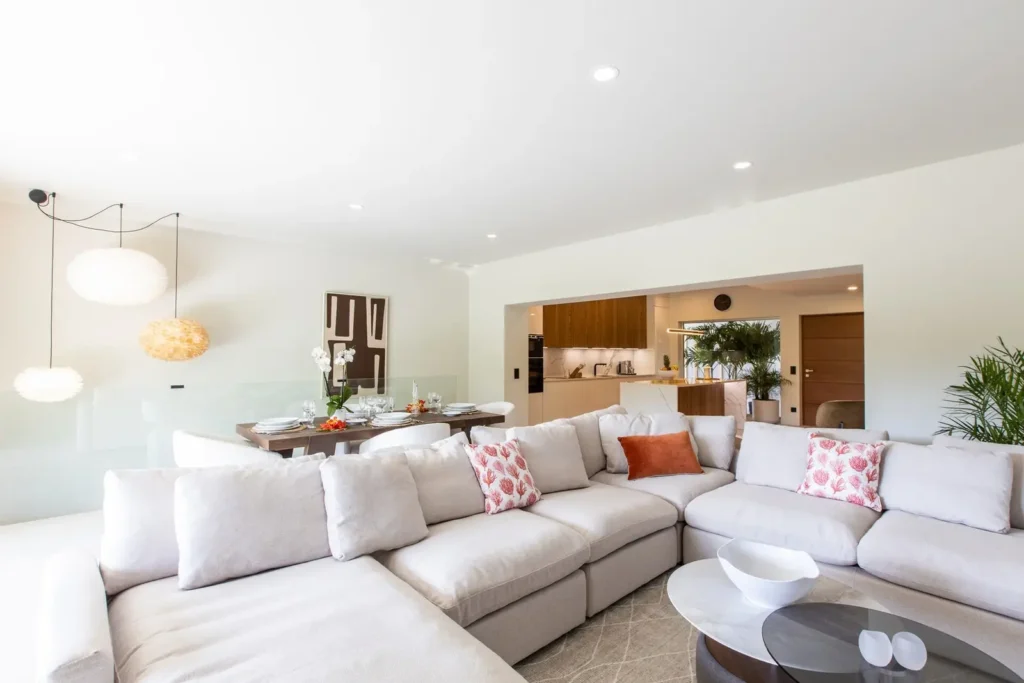 Villa 2, 2 rooms with private pool, interior or terrace view.