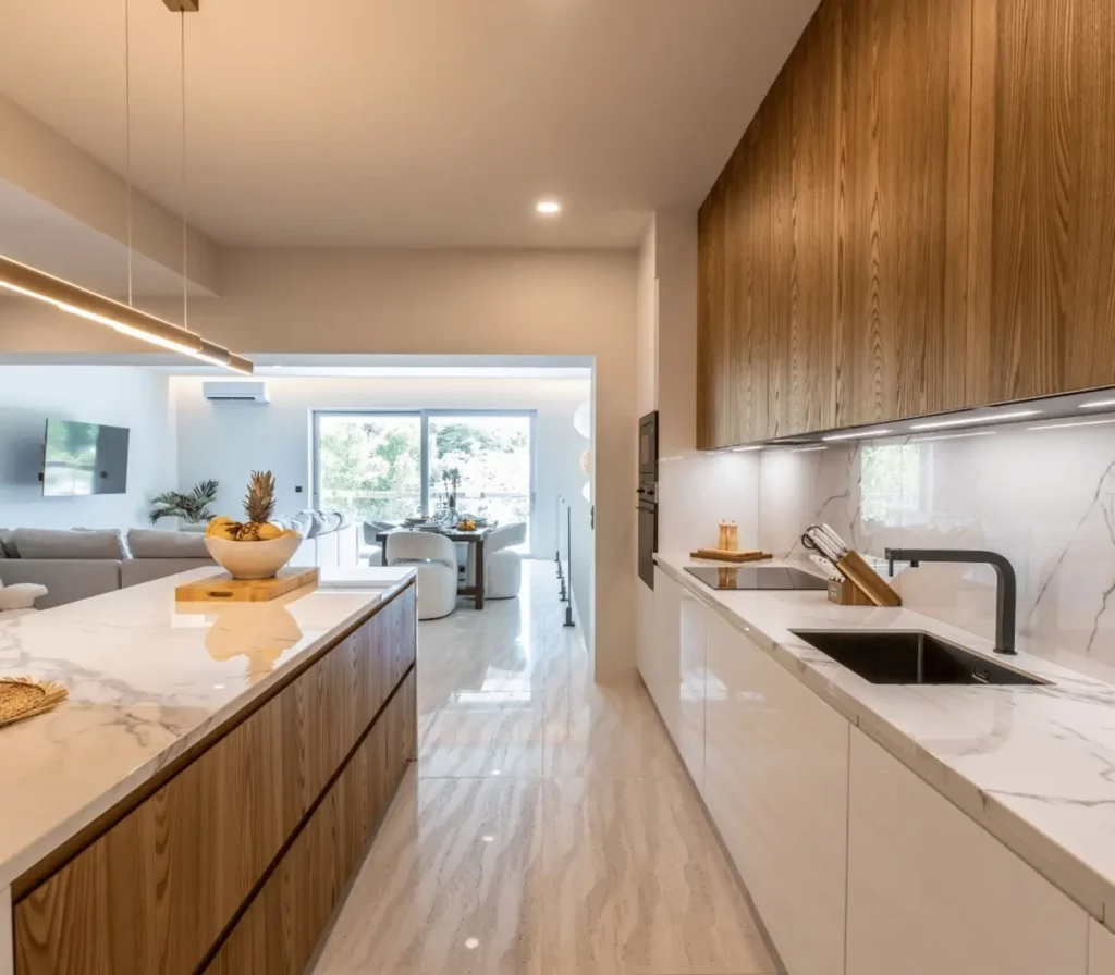 Villa 2, 2 rooms with private pool, interior or terrace view.