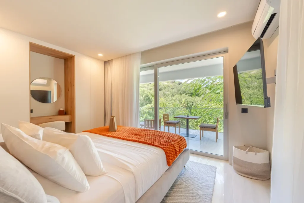 Villa 3, 1 room garden view, interior or terrace view.
