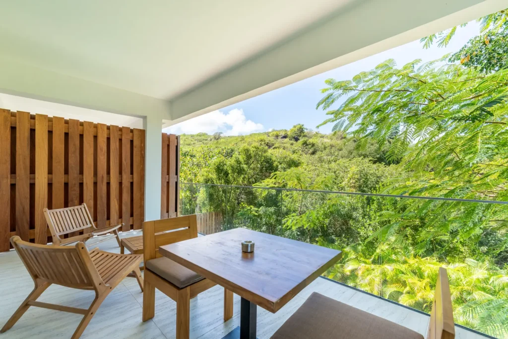 Villa 3, 1 room garden view, interior or terrace view.