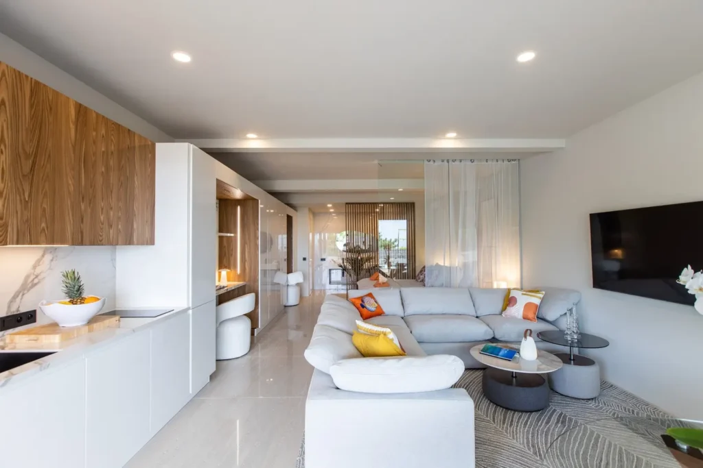 Villa 5, Studio with direct access to the pool, interior or terrace view.