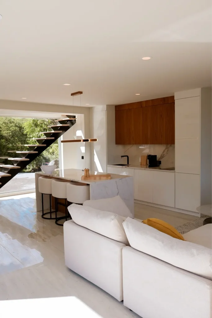 Villa 7, 1 room ocean view, interior or terrace view.